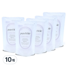 퓨어블 포밍 핸드워시 리필 퍼플, 플로랄향, 10개, 300ml