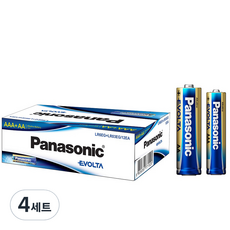 Panasonic 頂級鹼性電池 EVOLTA AA 6入 + AAA 6入 組, 12入, 4套