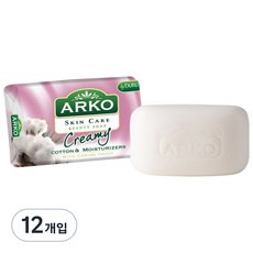 DURU Gourmet 土耳其 Arco 香氛奶油潔膚皂 棉花香, 90g, 12入