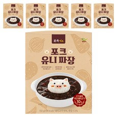 Baby Bonjuk 兒童叉子麵 炸醬, 6個, 150g