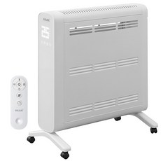 한경희생활과학 스마트 자동온도 7컬러 무드등 리모컨형 컨벡션히터, HAAN-CV250, 화이트