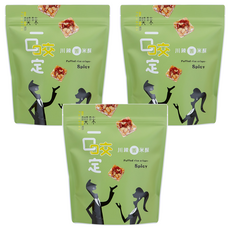 TrueLife粗味生活 喫味一口咬定系列 四川麻辣香米酥, 100g, 3包