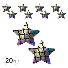 Karbon特別圖案胸貼 星星 霍洛圖案, 20個