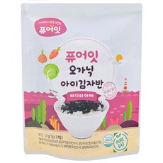 Pure Eat 幼兒海苔酥, 21g, 海苔, 1袋