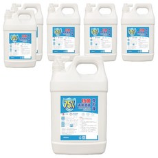 克力淨 75%抗菌清潔酒精, 4L, 6桶