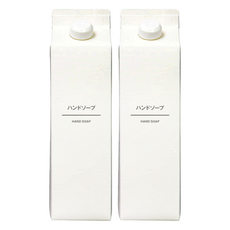 MUJI 無印良品 泡沫洗手乳 600ml, 2瓶