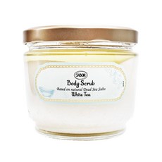 SABON 全新升級 白茶身體磨砂膏, 600g, 1罐