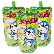 高健食品 蘋果果汁，果汁含量10%, 300ml, 3包