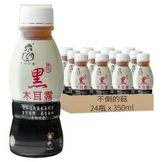 不倒的菇 全素黑木耳露, 350ml, 24瓶
