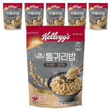 켈로그 통귀리밥, 500g, 6개