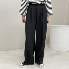 마이시즌 여성용 센느 와이드 슬랙스 팬츠