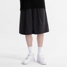 JHSTYLE 男女通用 特殊雙面布料 壓褶 百慕達 五分 運動短褲 JHROK581