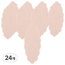 清爽膚色腋下吸汗墊 腋汗貼片 TYPE 02 亮膚色, 24個