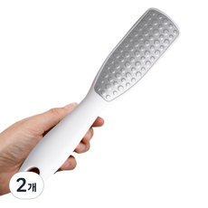 라델리 깔끔한 발각질제거기 납작줄 흰색, 150g, 2개, 1개입