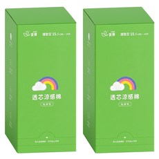 icon 愛康 透芯涼感衛生棉 隨身包, 護墊型 15.5cm, 60片, 2盒
