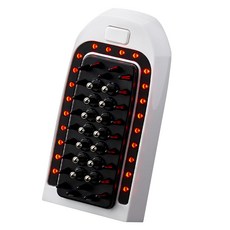 오아 스칼프빔 두피관리 전동 마사지기, 혼합색상, OHA-004WH