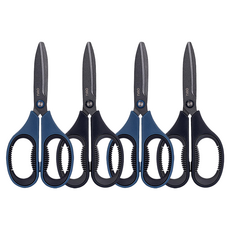 델리 이지컷 문구 사무 가위 77754, 랜덤 발송, 4개