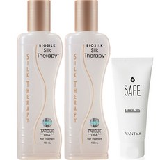 BIOSILK Silk Therapy 絲洛比 蛋白三重保濕護髮精華+洗手乳, 150ml, 2入