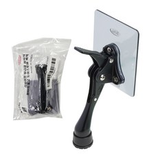 LIVINGiF 免鑽孔腳踏式門擋 黑色, 1個