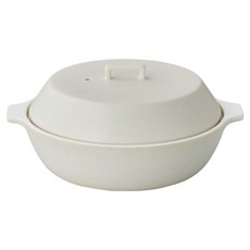 KINTO KAKOMI 陶瓷土鍋 1.2L, 220mm, 1個, 白色