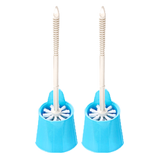 KEYWAY 聯府 好運花馬桶刷組, 顏色隨機, 2組