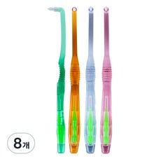 DADEN 臼齒專用牙刷 三角刷毛, 1入, 8個