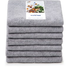 Sscssac 超細纖維抹布, 灰色, 7入