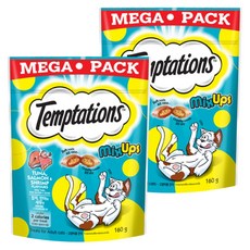 템테이션 고양이 스낵, 혼합맛(참치/연어/새우), 160g, 2개