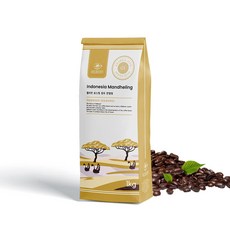 HELIBEAN 印尼曼特寧咖啡豆, 未研磨, 1公斤, 整豆（無研磨）