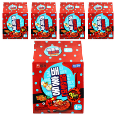 배홍동 쫄쫄면 챌린지에디션 129g, 20개