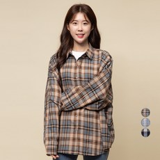 CARET 女款 寬鬆法蘭絨襯衫