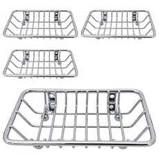 捦泰 肥皂架 ST3207A 不鏽鋼 瀝水 皂盒 壁掛/放置兩用, ST3207T, 4個