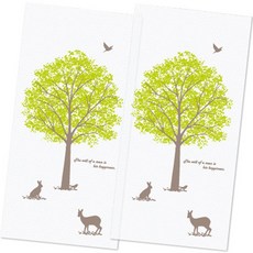 Nature Living 玻璃隔熱膜貼, 綠樹