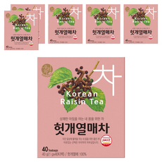 SONGWON 枳椇子茶茶包, 1g, 40包, 6盒