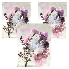 A-ONE 匯旺 浮游花DIY花材包 3包 10g, 幻紫星辰