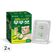 DAEWOONG 大熊製藥 UDCA補充維他命礦物質錠 30mg, 20顆, 2盒