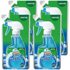 SC Johnson 莊臣 Scrubbing Bubbles 激泡玻璃清潔噴劑 補充包, 4包, 400ml