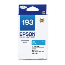 EPSON 愛普生 NO.193 原廠墨水匣 T193250, 藍色, 1個