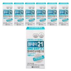 종근당건강 원데이21 멀티비타민 & 미네랄21종, 60정, 7개