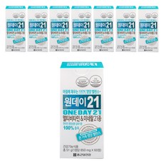 종근당건강 원데이21 멀티비타민 앤 미네랄, 60정, 8개