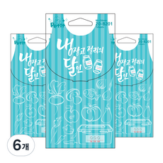 Petit 冰箱標籤貼紙 20-B201, 6個