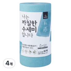 홈트너 나는 까칠한 수세미 입니다, 민트, 4개