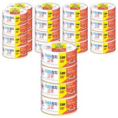 오뚜기 가벼운참치 고추, 135g, 24개