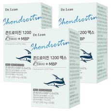 닥터린 콘드로이친 1200 맥스 영양제, 60정, 3개