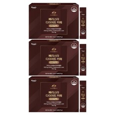 퍼니트 빼리스타 다이어트 카페 아메리카노맛 50p, 75g, 3개