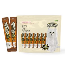 푸르미 고양이 몬스터굿라이프 대용량 짜먹는 간식 30p, 혼합맛(닭/연어/가다랑어포), 1.05kg, 1개