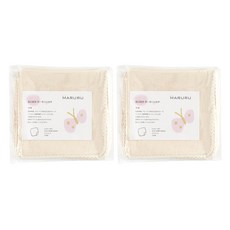 MARURU 寶寶口腔專用紗布帕, 20條, 原色