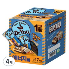 닥터유 에너지바 투바이트, 468g, 4개