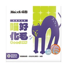 Maoch 喵趣 喵 好化毛 高纖化毛粉, 1個, 化毛 + 腸道健康, 30份