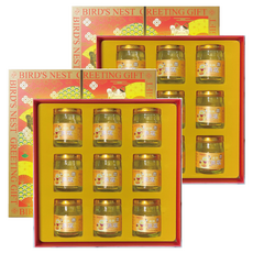 華齊堂 頂級金絲燕窩禮盒 9罐, 675ml, 2盒